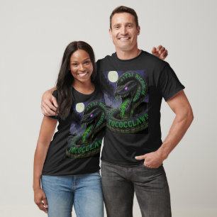 Camiseta Toxocclaws Richards Serpiente - Goteo Tóxico Verde