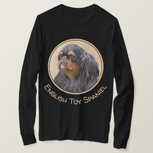 Camiseta Toy English Spaniel Pintura Original Arte Animal