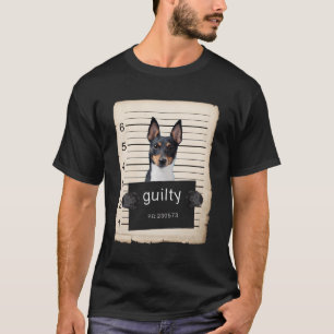 Camiseta Toy Fox Terrier Dog Mug Shot