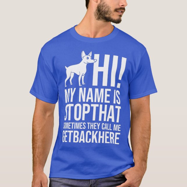 Camiseta Toy Fox Terrier Perro Cachorros Dueño Lover _16 (Anverso)