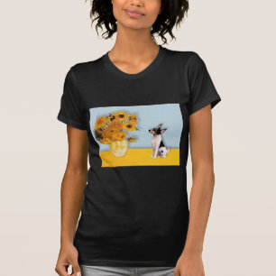 Camiseta Toy Fox Terrier - Sunflowers