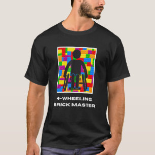 Camiseta Toy Handi del constructor de bloques de maestro de