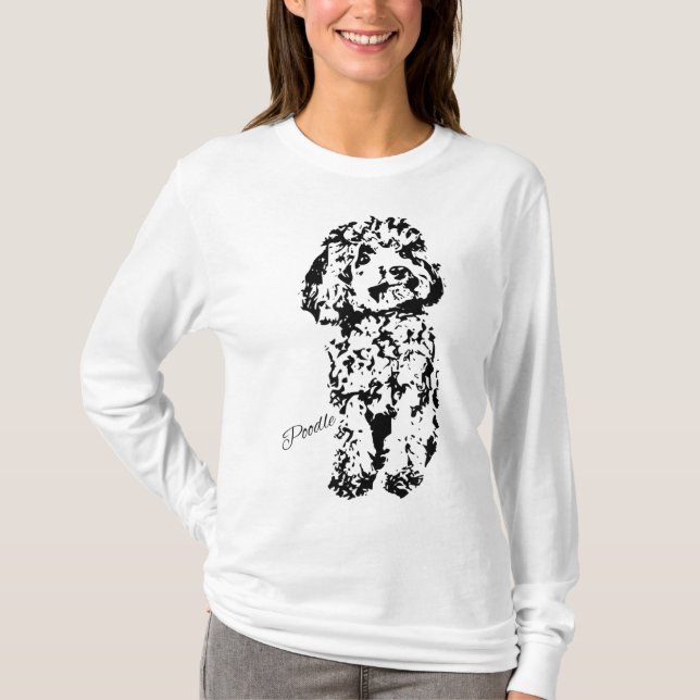 Camiseta Toy Poodle Cute Dog Lover Regalos WoStandard Poodl (Anverso)