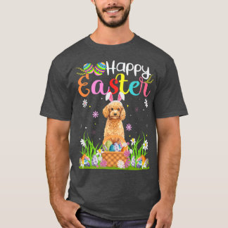 Camiseta Toy Poodle Dog Bunny Egt Hunt Funny Toy Poodle Hap