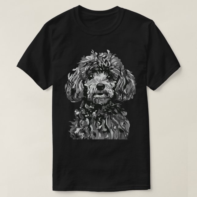 Camiseta Toy Poodle T-Shirt (Diseño del anverso)