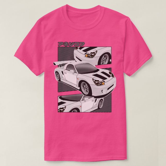 Camiseta Toyota. (Diseño del anverso)