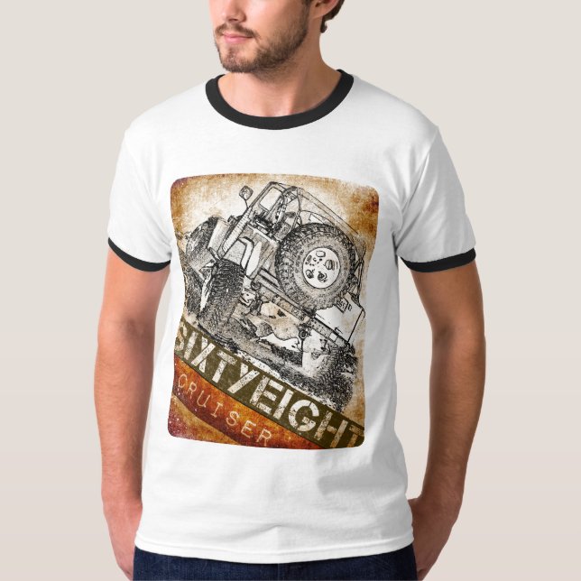 Camiseta Toyota 1968 aterriza el crucero (Anverso)