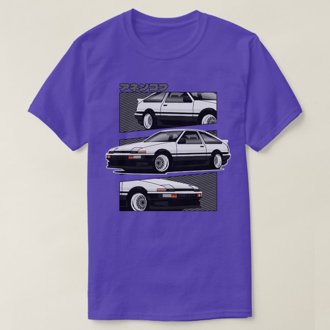 Camiseta Toyota AE86 Hachiroku (Diseño del anverso)
