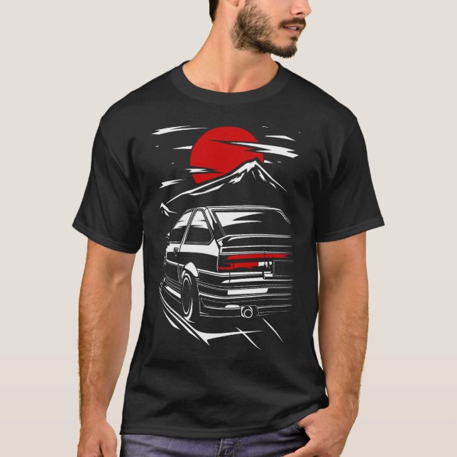 Camiseta Toyota AE86 Trueno Sprinter (Anverso)