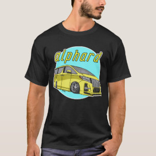 Camiseta Toyota Alphard - bajado