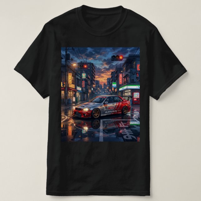 Camiseta Toyota Altezza Coche de Turismo (Diseño del anverso)