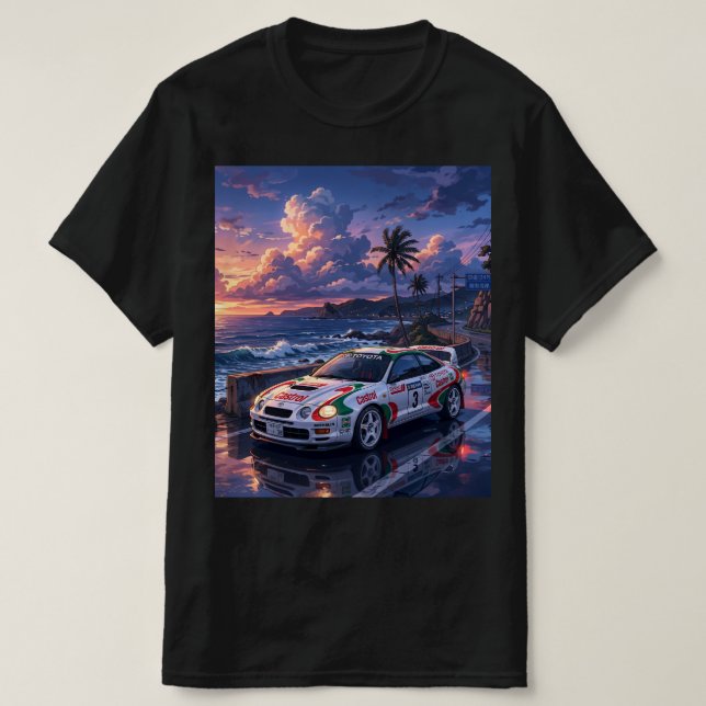 Camiseta Toyota Celica GT-Four (Diseño del anverso)
