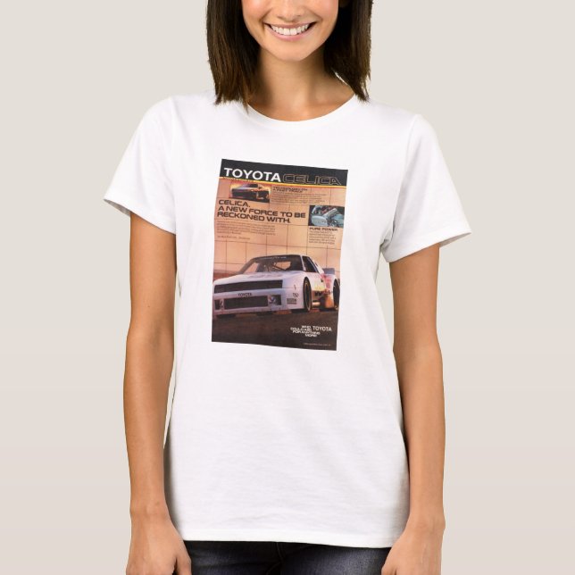 Camiseta Toyota Celica Magazine713 (Anverso)
