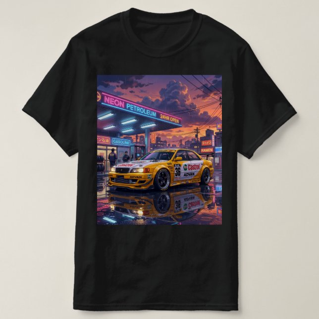 Camiseta Toyota Chaser JTCC (Diseño del anverso)