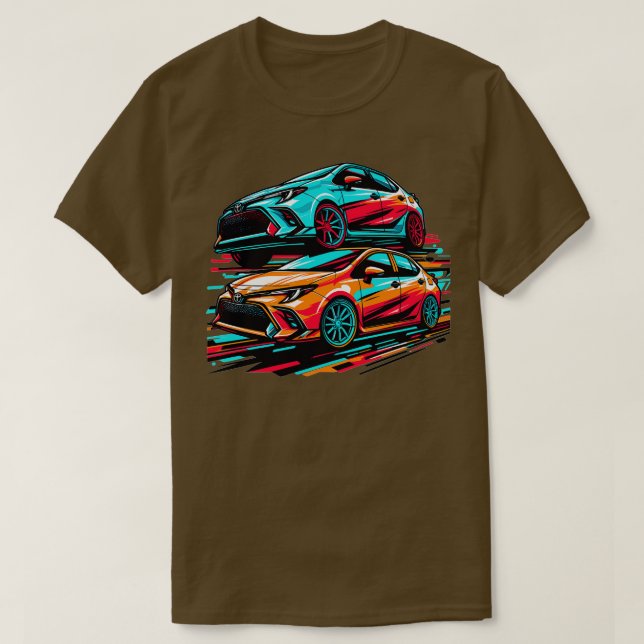 Camiseta Toyota Corolla 12 (Diseño del anverso)