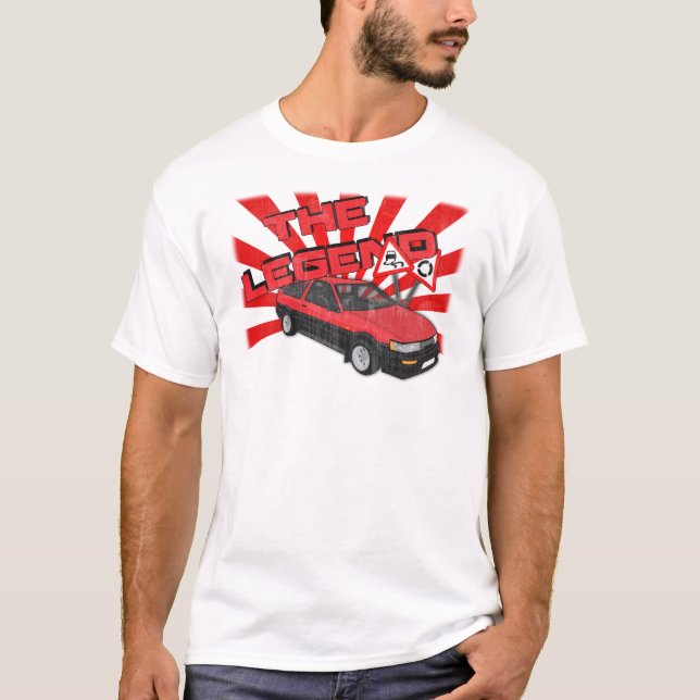 Camiseta Toyota Corolla AE86 (Anverso)