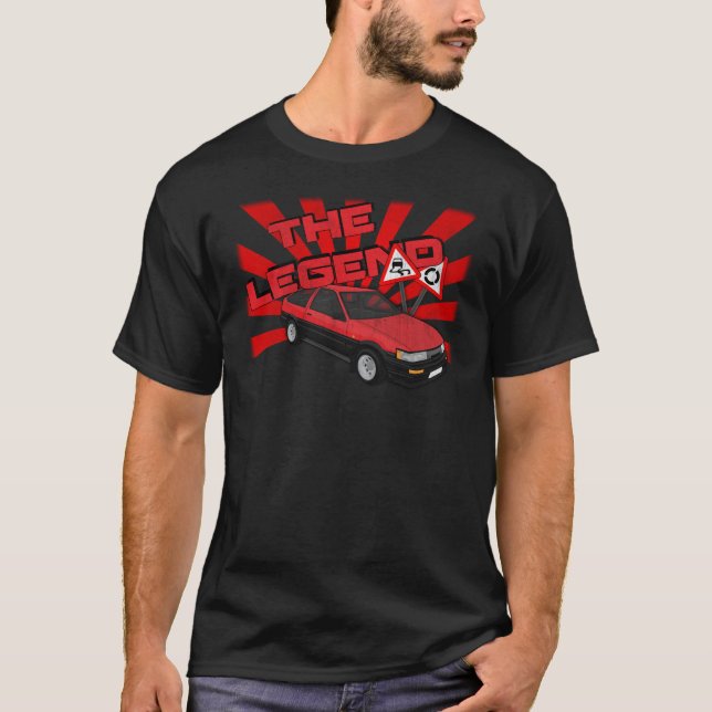 Camiseta Toyota Corolla AE86 (Anverso)