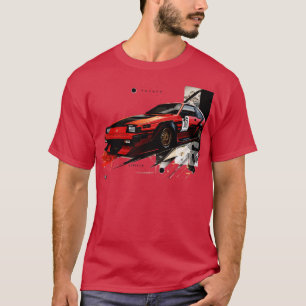 Camiseta toyota corolla ae 86 red TShirt