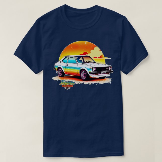 Camiseta Toyota Corolla SR5 Muy Poco Músculo (Diseño del anverso)