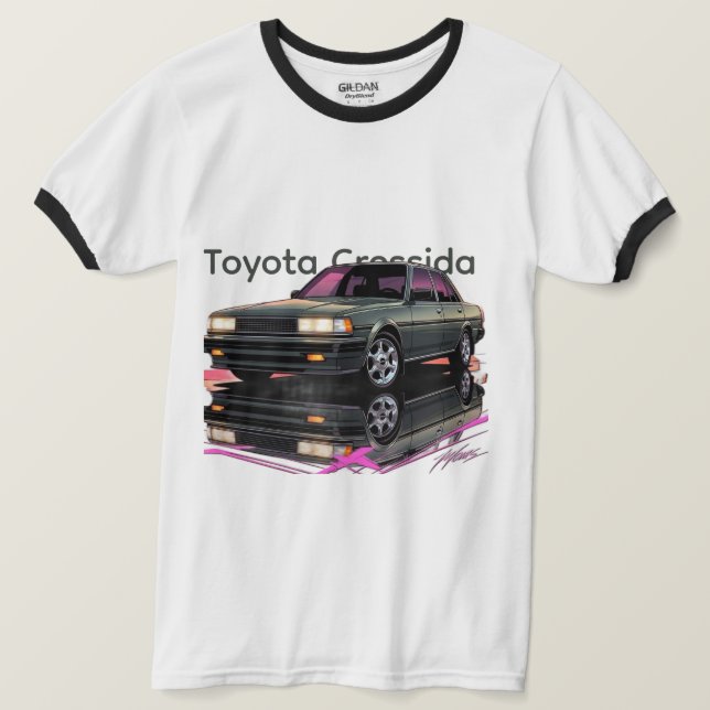 Camiseta Toyota Cressida (Anverso del diseño)