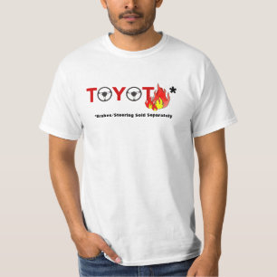 Camiseta Toyota: Frenos/dirección vendida por separado