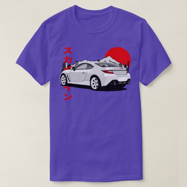 Camiseta Toyota GR 86 2021 (Diseño del anverso)