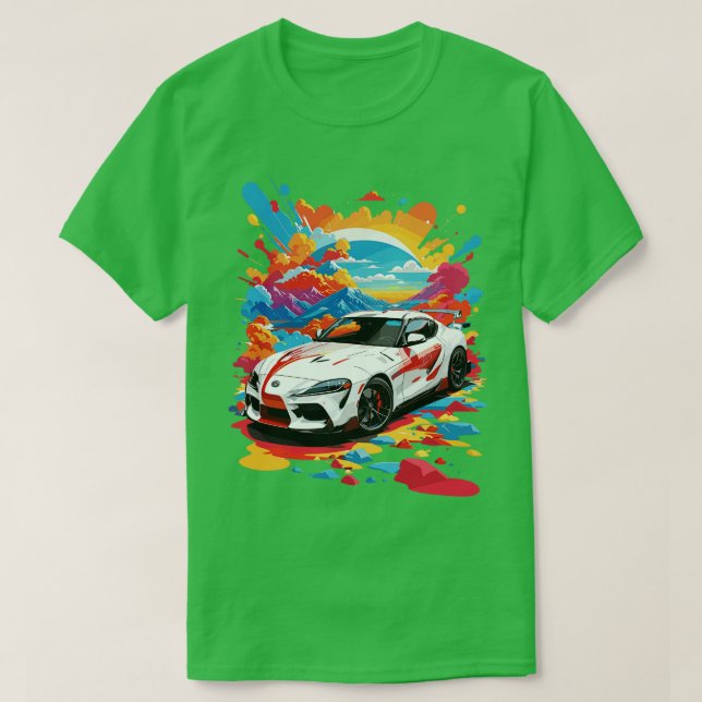 Camiseta Toyota Gr Supra (Diseño del anverso)