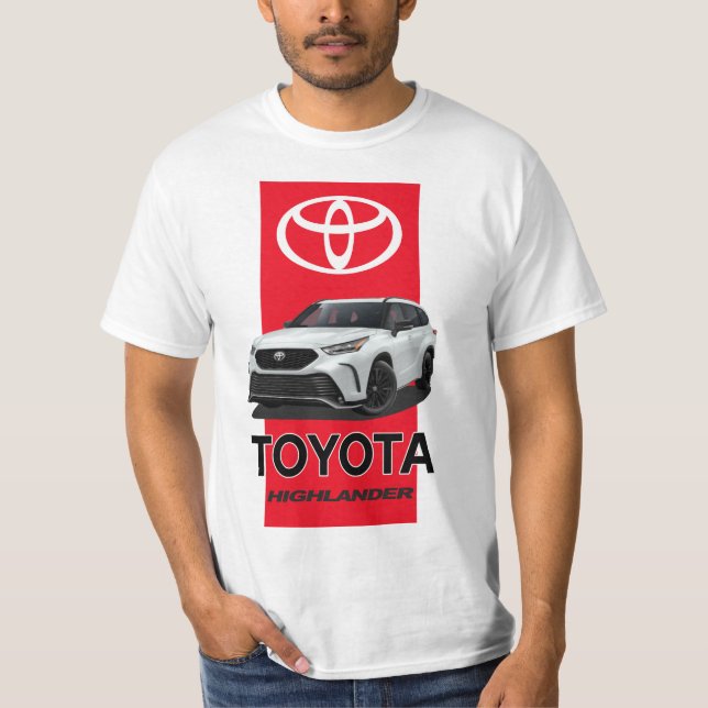 Camiseta Toyota Highlander (Anverso)