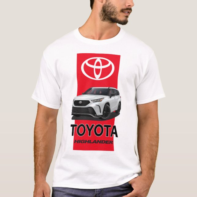 Camiseta Toyota Highlander (Anverso)