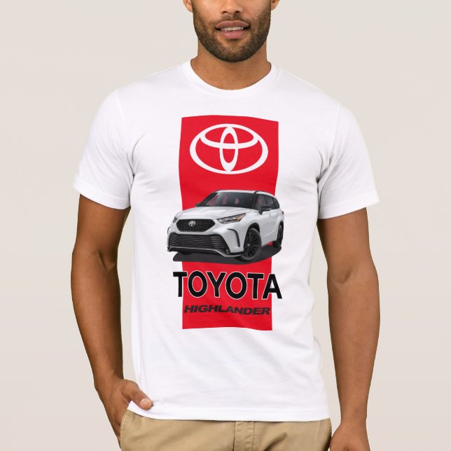 Camiseta Toyota Highlander (Anverso)