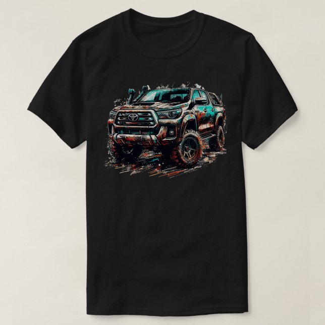 Camiseta Toyota Hilux 10 (Diseño del anverso)