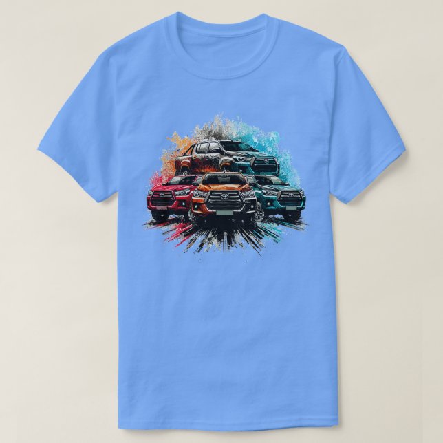 Camiseta Toyota Hilux 12 (Diseño del anverso)