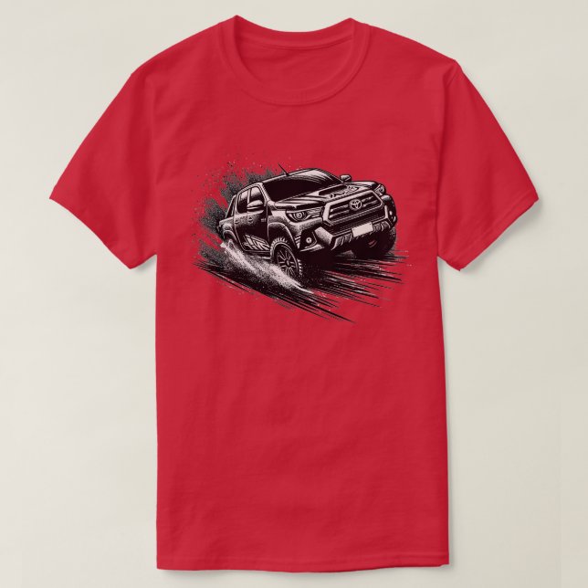 Camiseta Toyota Hilux 2 (Diseño del anverso)