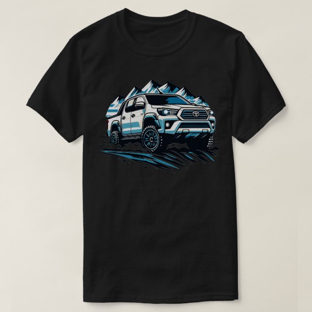 Camiseta Toyota Hilux 3 (Diseño del anverso)
