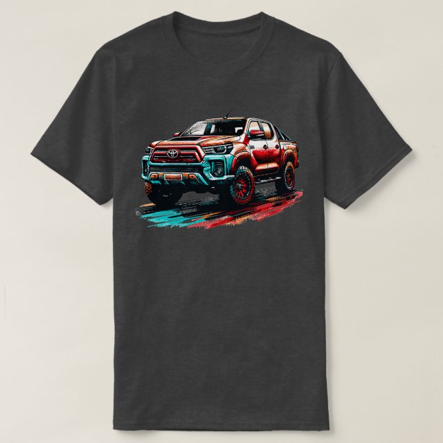 Camiseta Toyota Hilux 8 (Diseño del anverso)