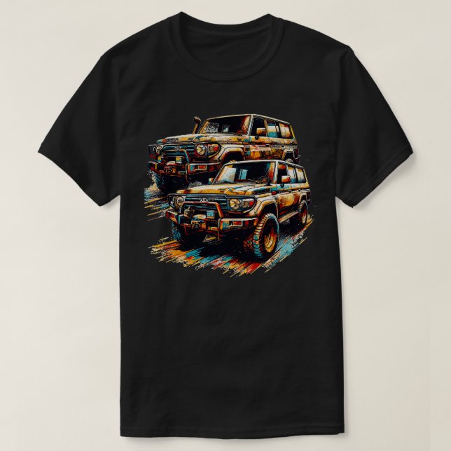 Camiseta Toyota Land Cruiser 10 (Diseño del anverso)