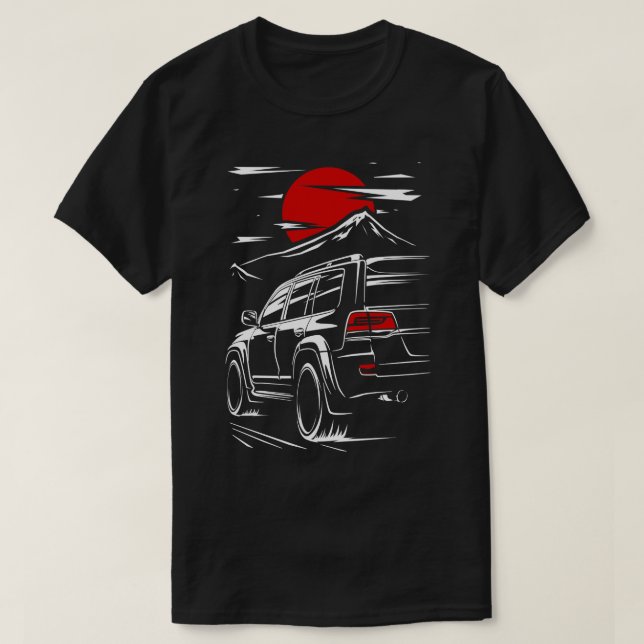Camiseta Toyota Land Cruiser 200 (Diseño del anverso)