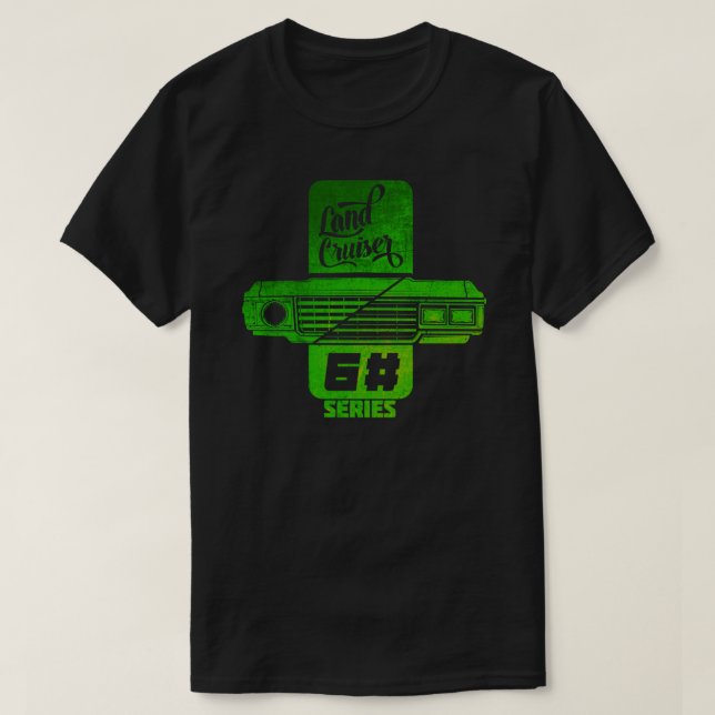 Camiseta Toyota Land Cruiser FJ60 HJ62 FJ62 - Modelo 60 Ser (Diseño del anverso)