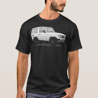 Camiseta Toyota Land Cruiser serie 70 Bundera 1984-1990