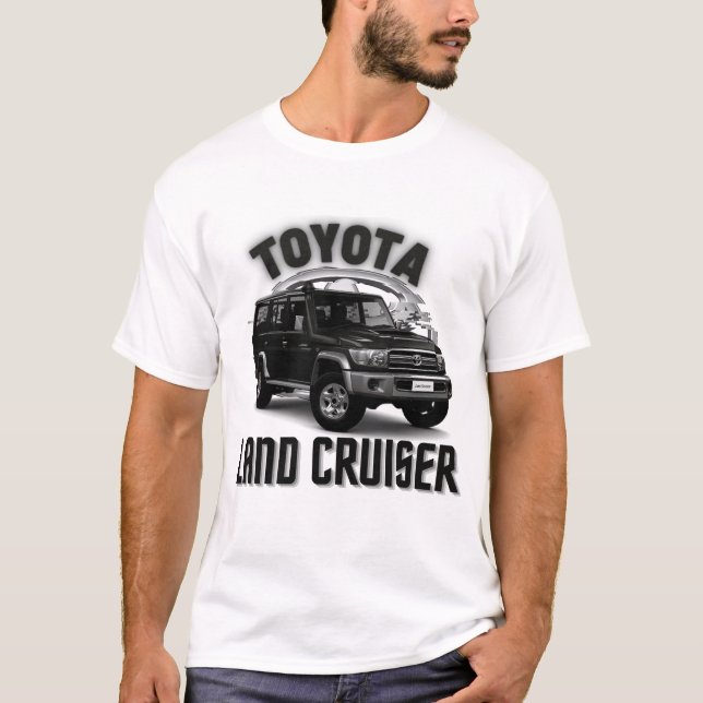 Camiseta Toyota Land Cruiser VDJ76 Off-Road (Anverso)