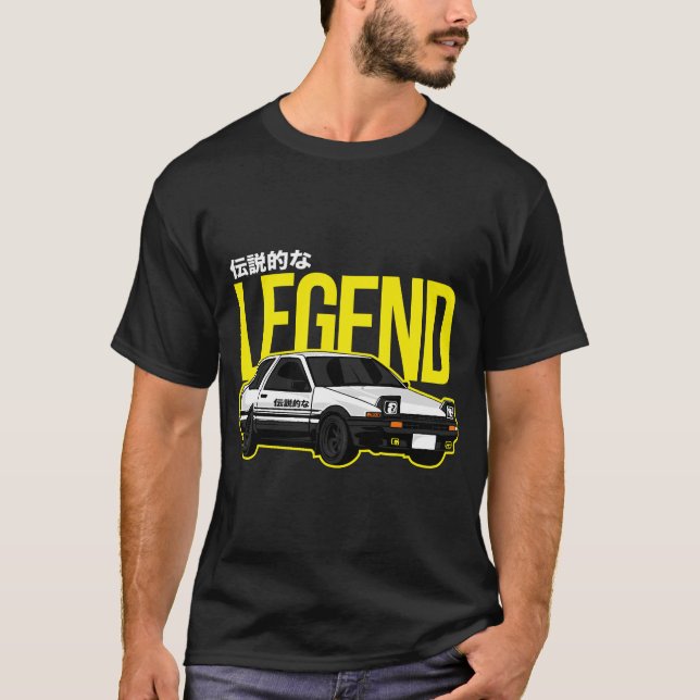 Camiseta Toyota legendaria AE86 (Anverso)