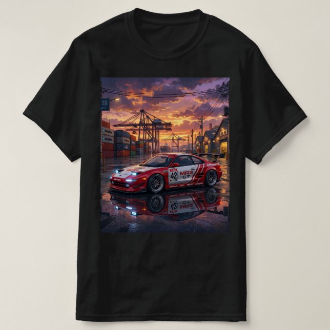 Camiseta Toyota MR2 GT (Diseño del anverso)