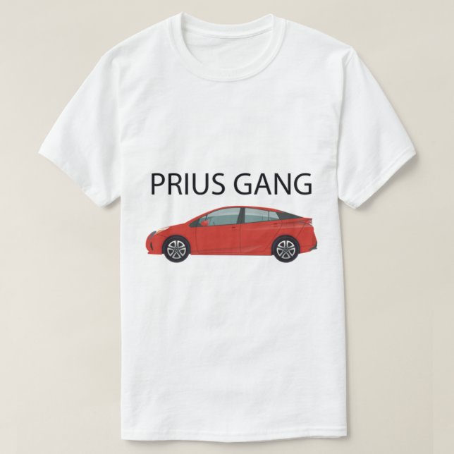 Camiseta Toyota Prius Gang (Diseño del anverso)