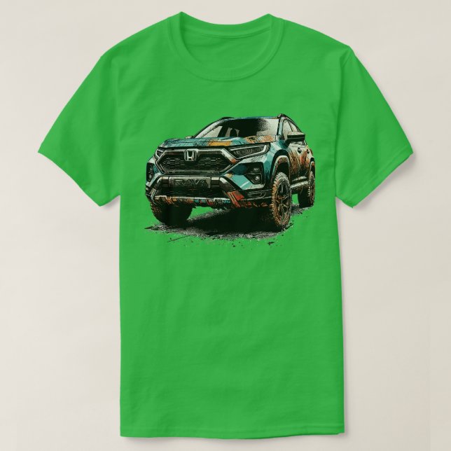 Camiseta Toyota RAV4 15 (Diseño del anverso)