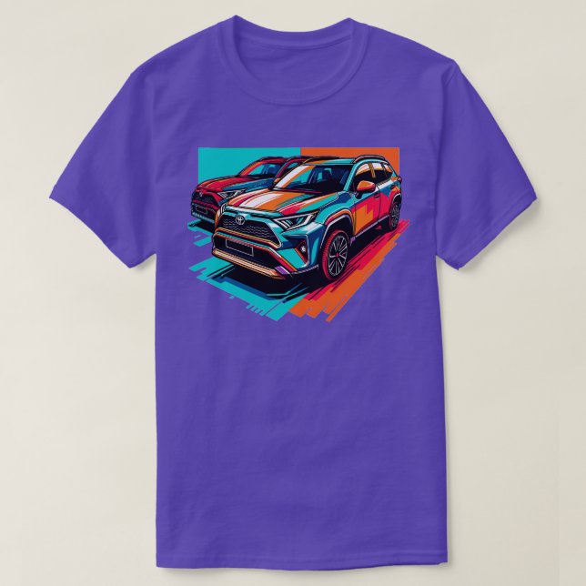 Camiseta Toyota RAV4 21 (Diseño del anverso)
