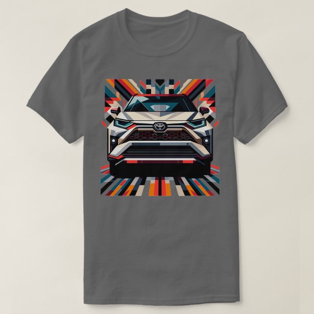 Camiseta Toyota RAV4 8 (Diseño del anverso)