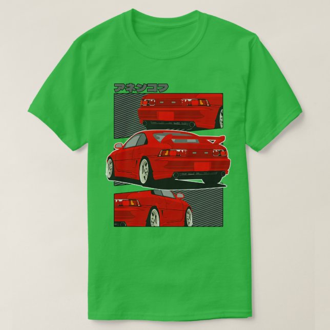 Camiseta Toyota roja Mr.2 SW20 (Diseño del anverso)