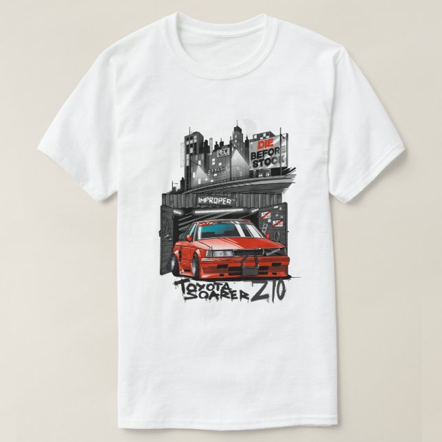 Camiseta Toyota Soarer Z10 (Diseño del anverso)
