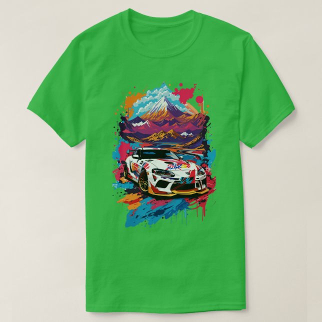 Camiseta Toyota Supra (Diseño del anverso)