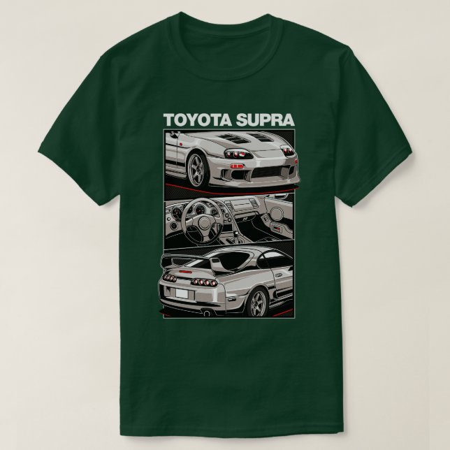 CAMISETA TOYOTA SUPRA 1 (Diseño del anverso)